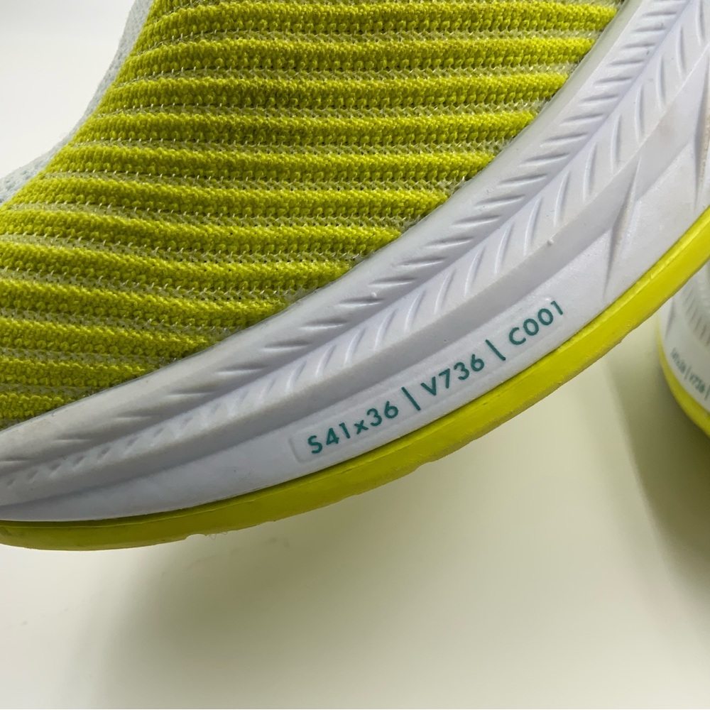 Hoka One One Men’s Carbon X 3 Lime Color (BSEP) Shoes. Size 13. - Picture 7 of 11
